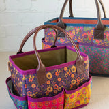 Natural Life Mimi Boho Utility Tote - Floral Mix - Lace and Grace Boutique