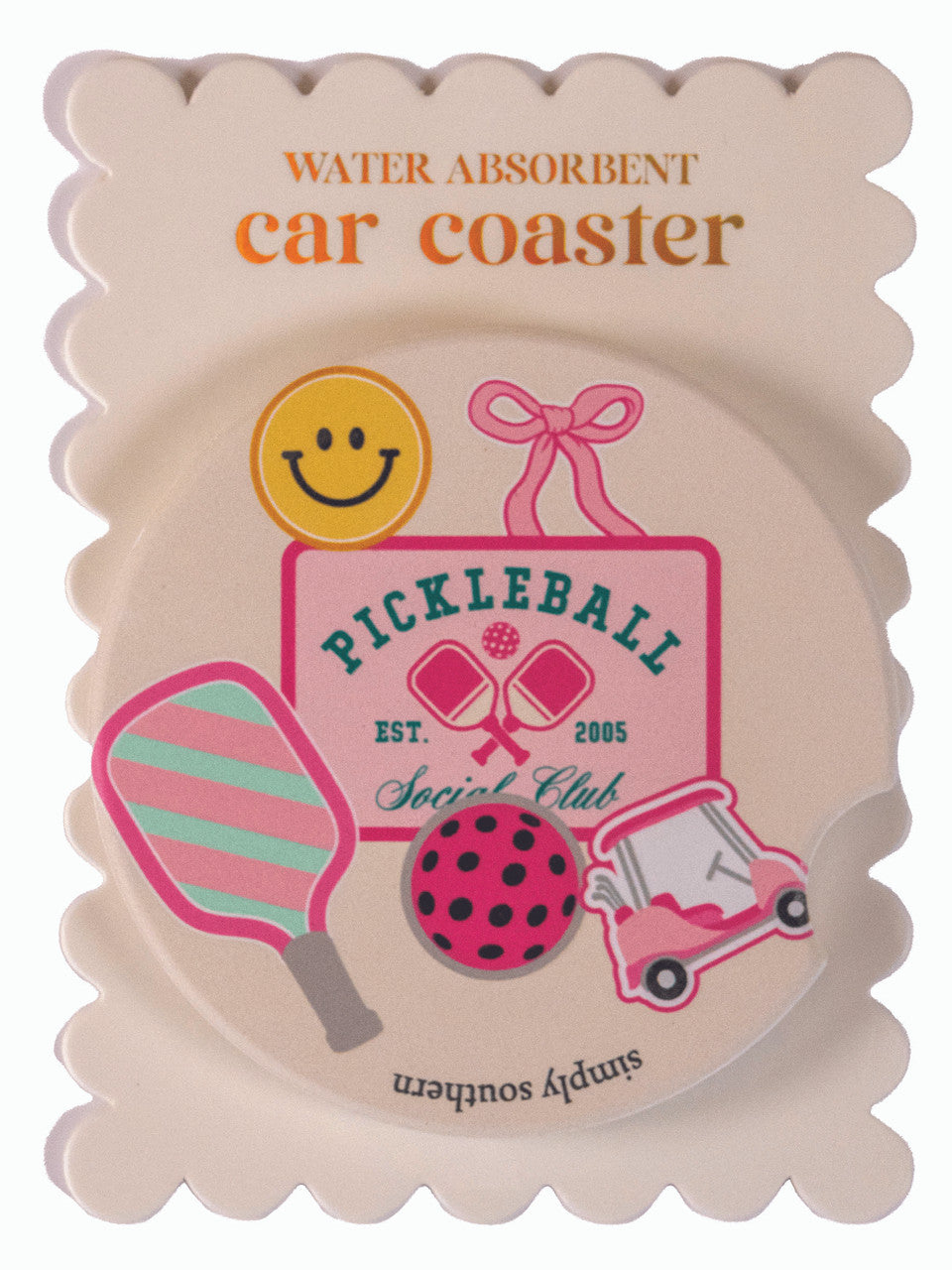 Simply Southern Car Coaster - Lace and Grace Boutique