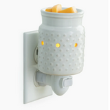 Classic White Hobnail Fragrance Warmer - Lace and Grace Boutique
