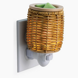 Wicker Lantern Pluggable Fragrance Warmer - Lace and Grace Boutique