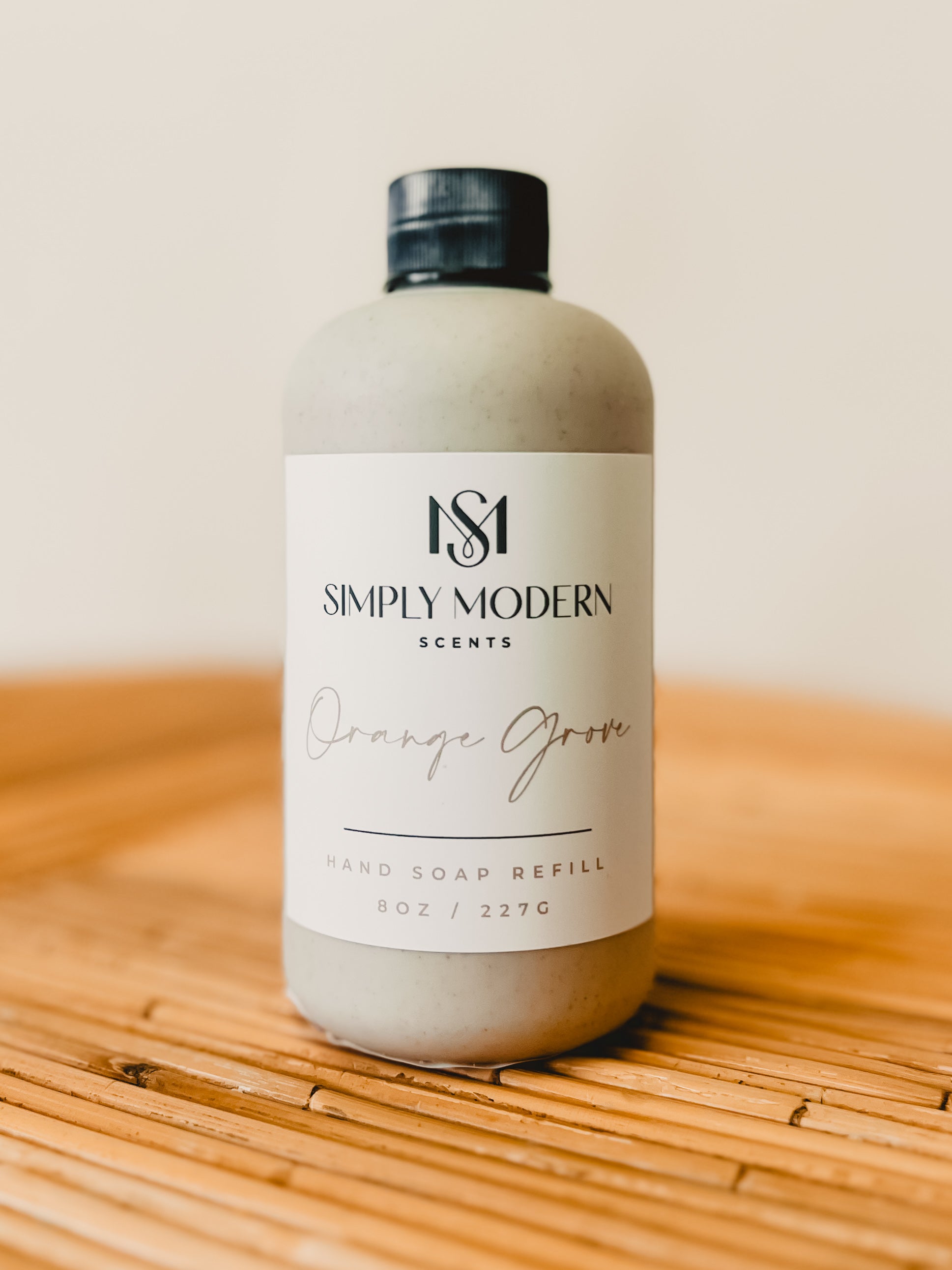 Orange grove scented soap refill made my Simply Modern.
