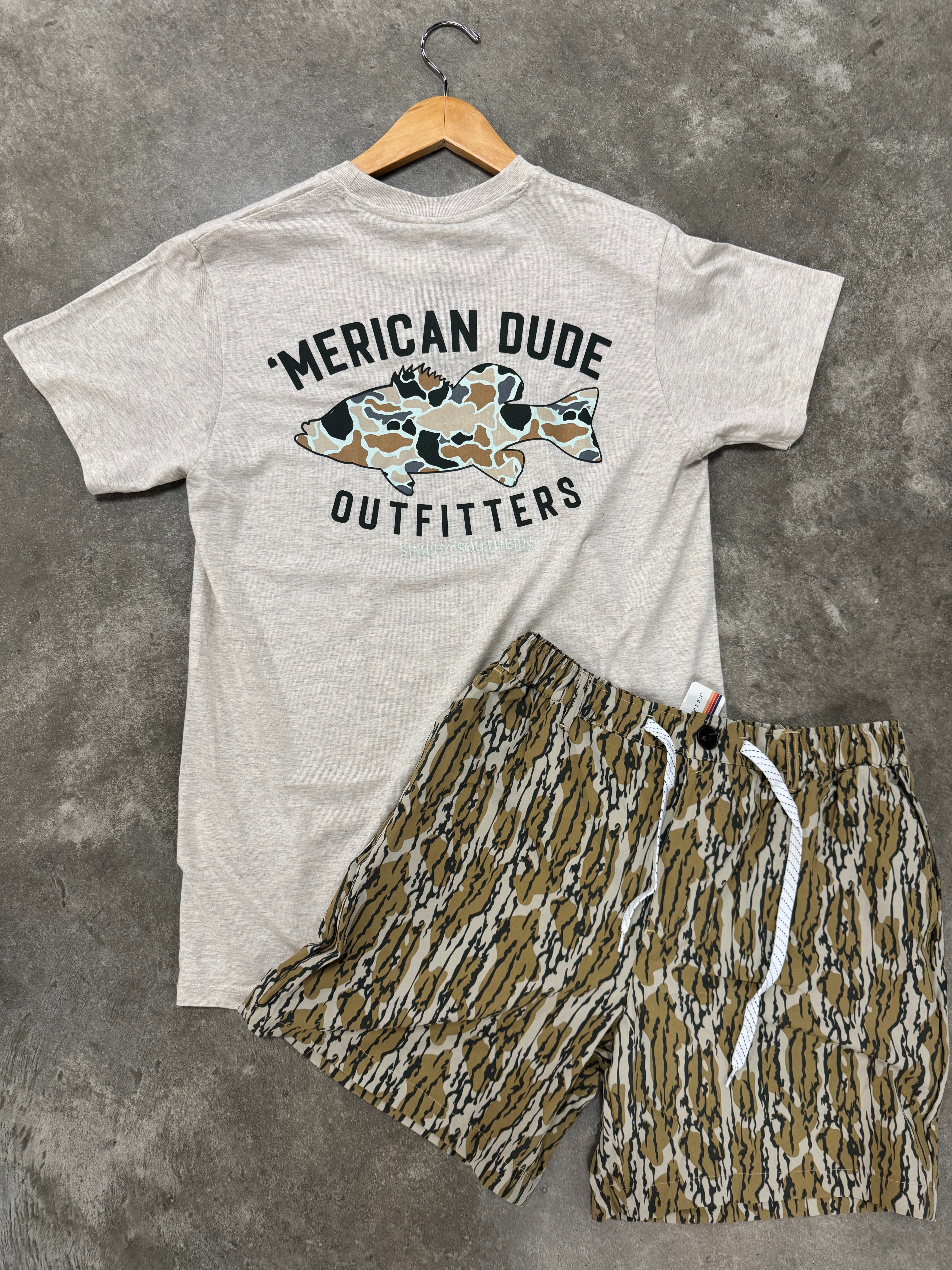Made from 100% cotton and durability, this tee is perfect for your next fishing trip with the boys. Kick back and relax in this new comfortable graphic!