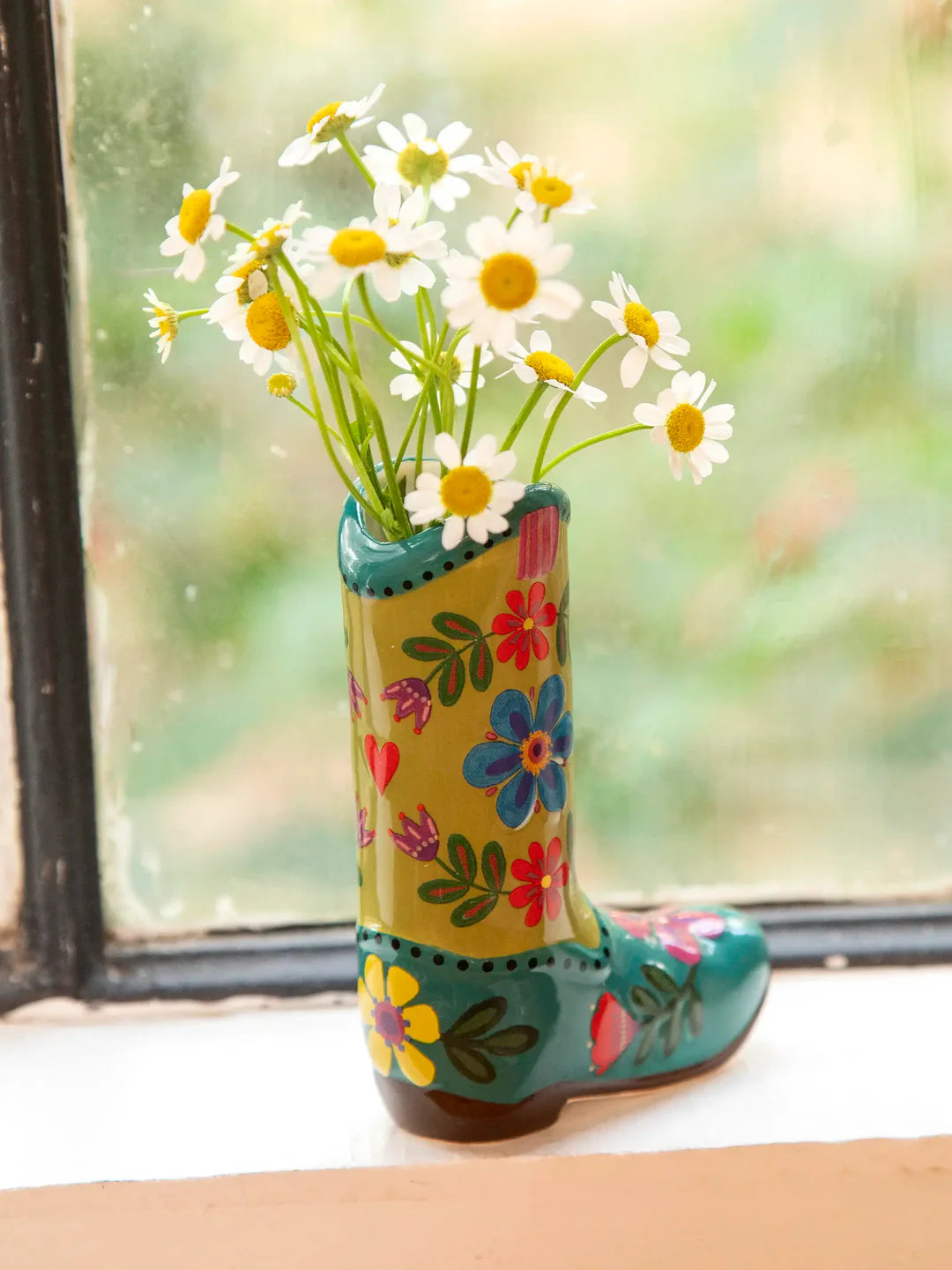Natural Life Cutest Litte Bud Vase - Boot - Lace and Grace Boutique