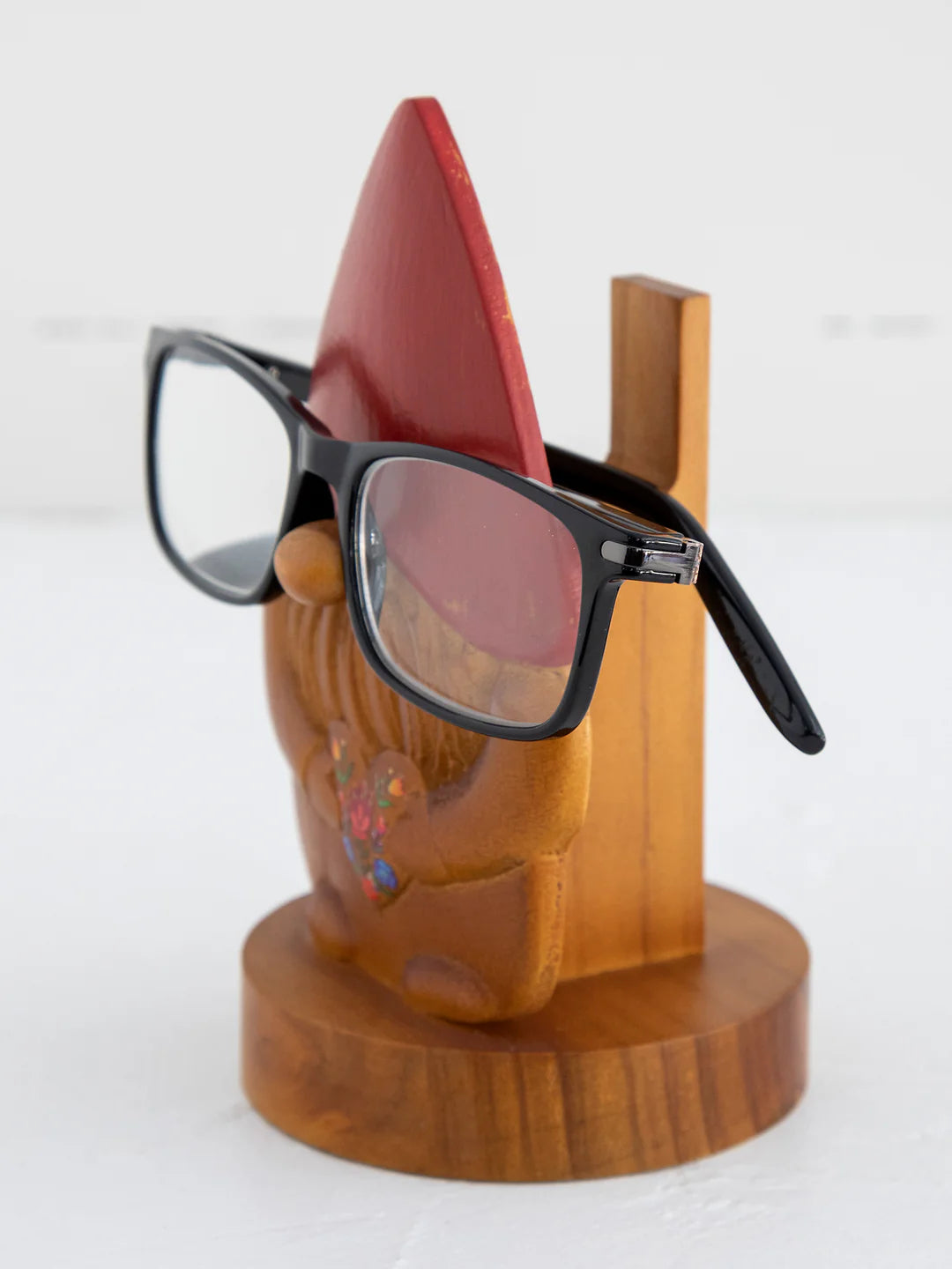 Natural Life Eyeglass Holder Stand - Gnome - Lace and Grace Boutique