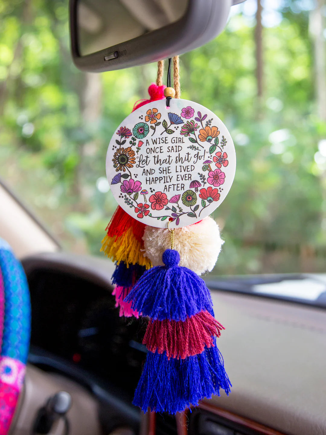 Natural Life Car Air Freshener - A Wise Girl - Lace and Grace Boutique