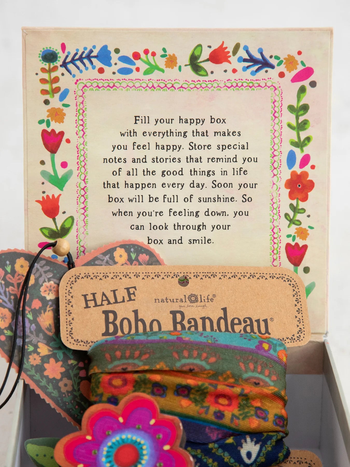Natural Life Happy Box Gift Set - You Make The World A Better Place - Lace and Grace Boutique