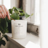 Simply Modern Soy Wax Candle - Clover & Aloe - Lace and Grace Boutique