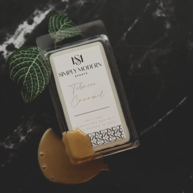 Simply Modern Soy Wax Melt - Tobacco Caramel - Lace and Grace Boutique