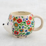 Natural Life Folk Mug - Harriet The Hedgehog - Lace and Grace Boutique