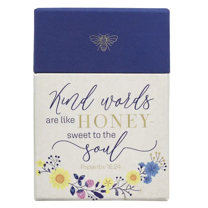Box Of Blessings - Kind Words Are Like Honey - Lace and Grace Boutique