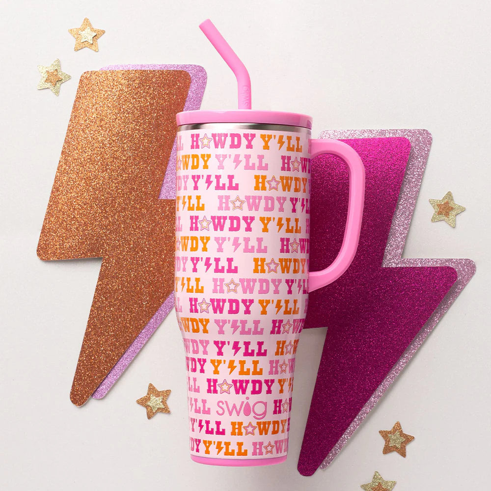 Swig Howdy Y'all Mega Mug - 40oz. - Lace and Grace Boutique