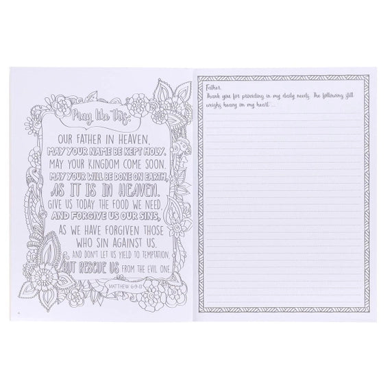 My Coloring Prayer Journal - Lace and Grace Boutique