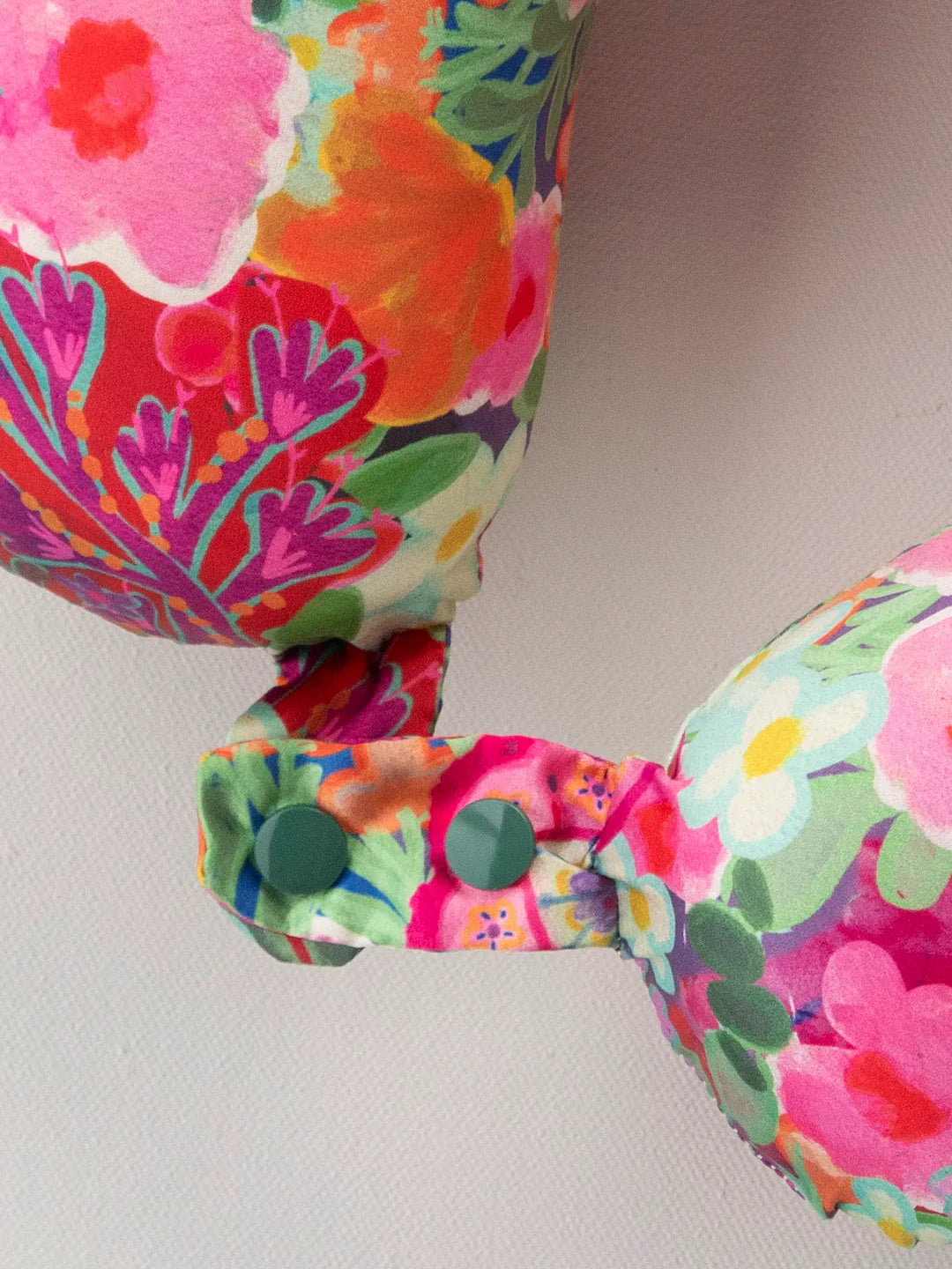 Natural Life Travel Neck Pillow - Pink Painted Garden - Lace and Grace Boutique
