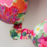 Natural Life Travel Neck Pillow - Pink Painted Garden - Lace and Grace Boutique