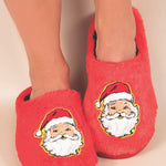 Simply Southern Cozy Slippers - Santa - Lace and Grace Boutique