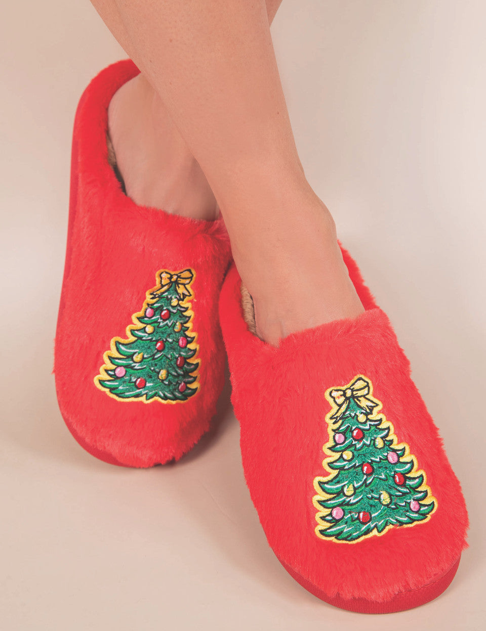 Simply Southern Cozy Slippers - Tree - Lace and Grace Boutique