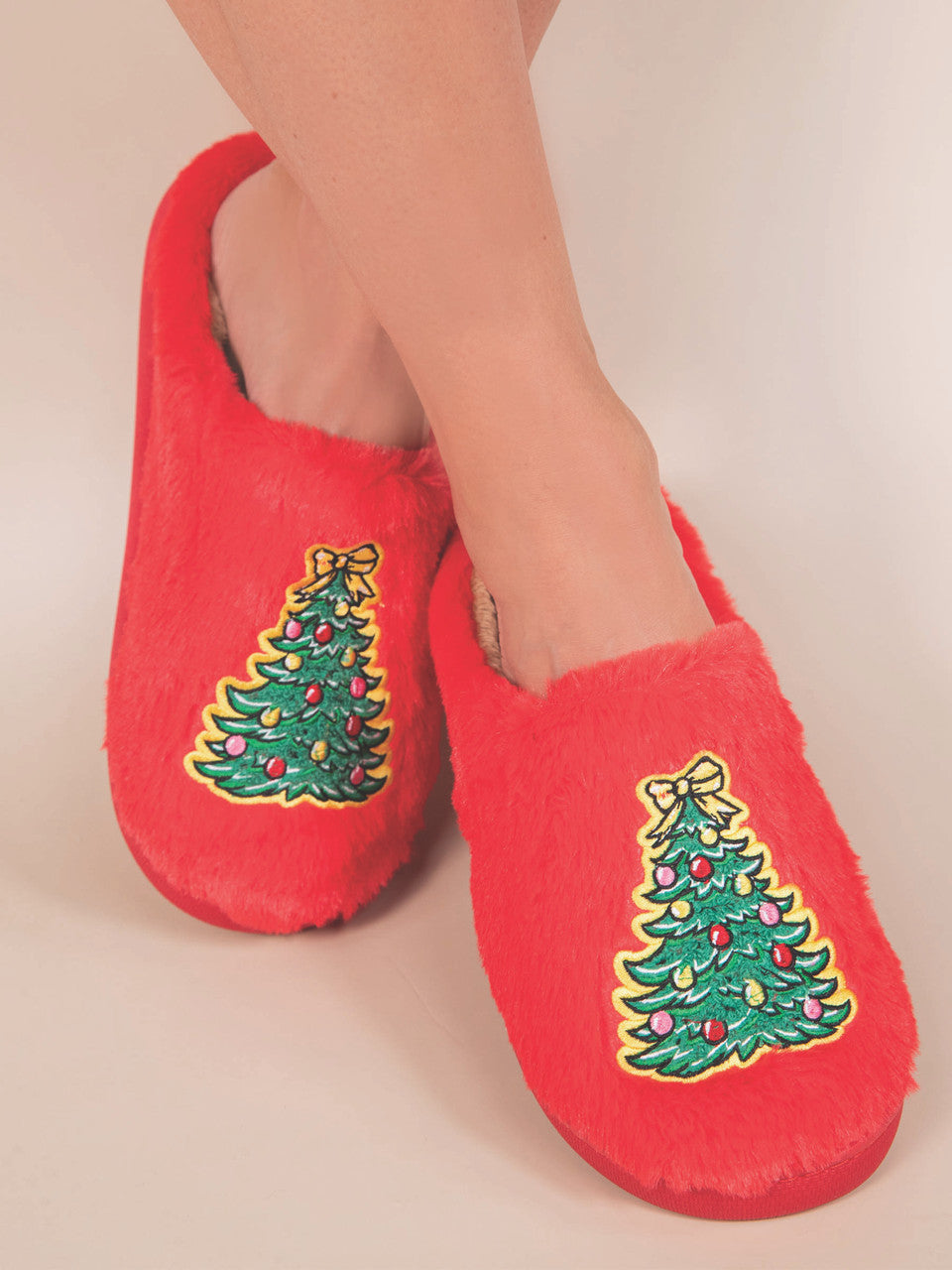 Simply Southern Cozy Slippers - Tree - Lace and Grace Boutique