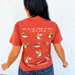 Simply Southern Mallard Graphic Tee - Rust - Lace and Grace Boutique
