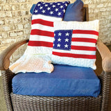 Simply Southern America Knit Throw Blanket