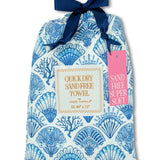Simply Southern Quick Dry Sand Free Towel - Scallop Shells - Lace and Grace Boutique