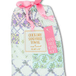 Simply Southern Quick Dry Sand Free Towel - Floral Patchwork - Lace and Grace Boutique