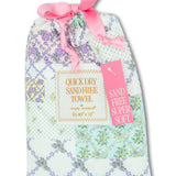Simply Southern Quick Dry Sand Free Towel - Floral Patchwork - Lace and Grace Boutique