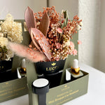 Mini Bouquet Car Freshener - Lavender & Orange - Lace and Grace Boutique