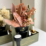 Mini Bouquet Car Freshener - Lavender & Orange - Lace and Grace Boutique