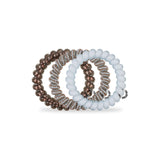 Teleties Spiral Hair Coils | Large - Truly Taupe Hair Ties