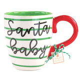 Simply Southern Cermic Mug - Santa Baby - Lace and Grace Boutique