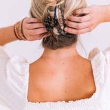 Teleties Open Hair Clip | Large - Tortoise