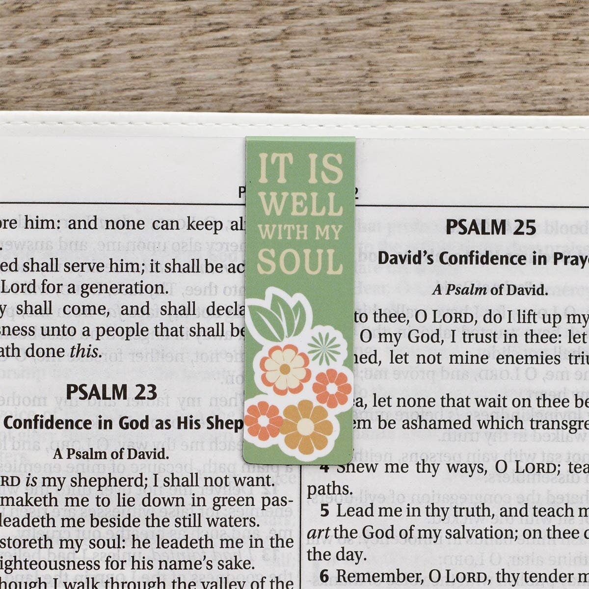 Christian Magnetic Bookmarks | It Is Well With My Soul - Lace and Grace Boutique