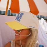 Out Of Office Trucker Hat - Butter Yellow
