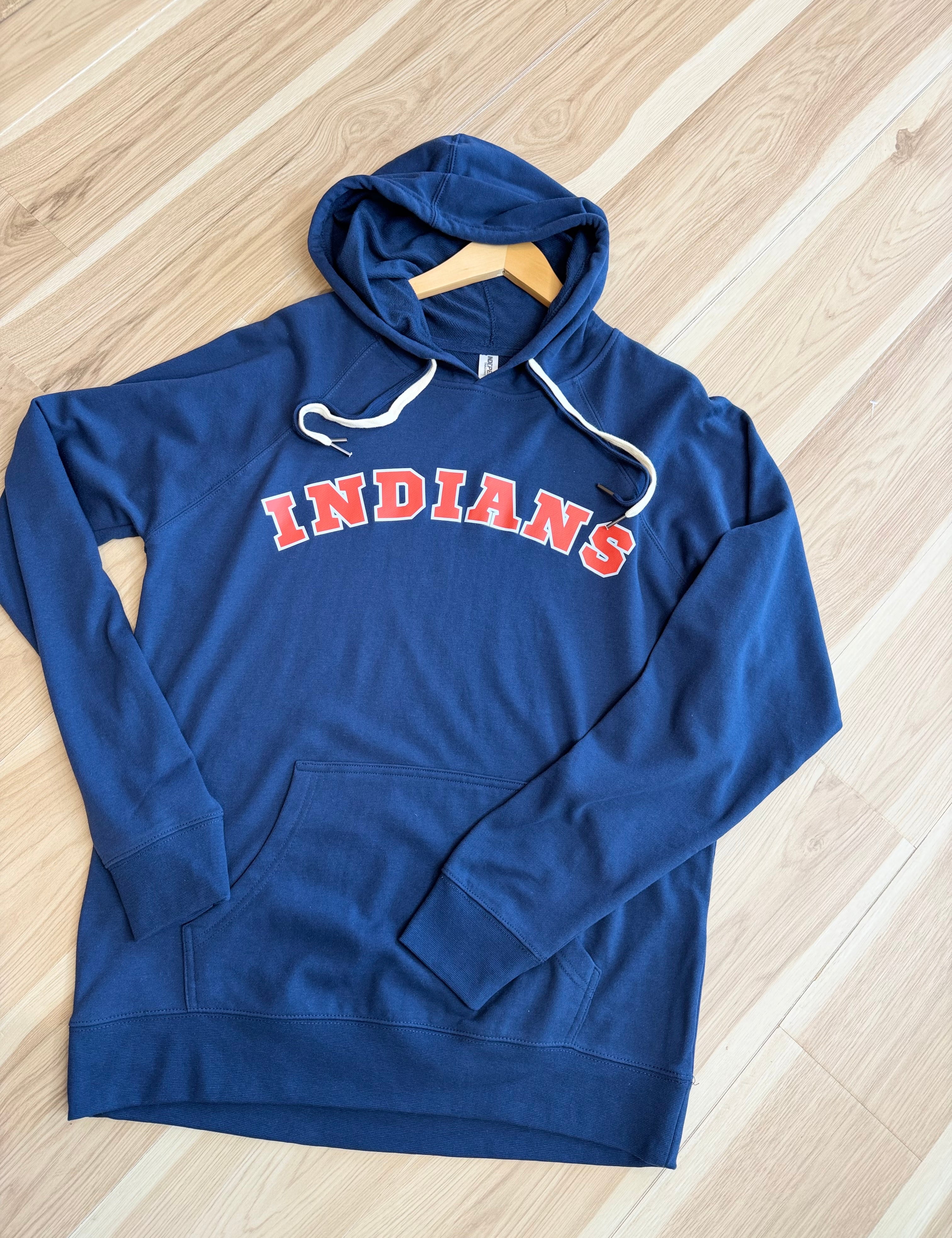 Indians Hoodie - Blue - Lace and Grace Boutique