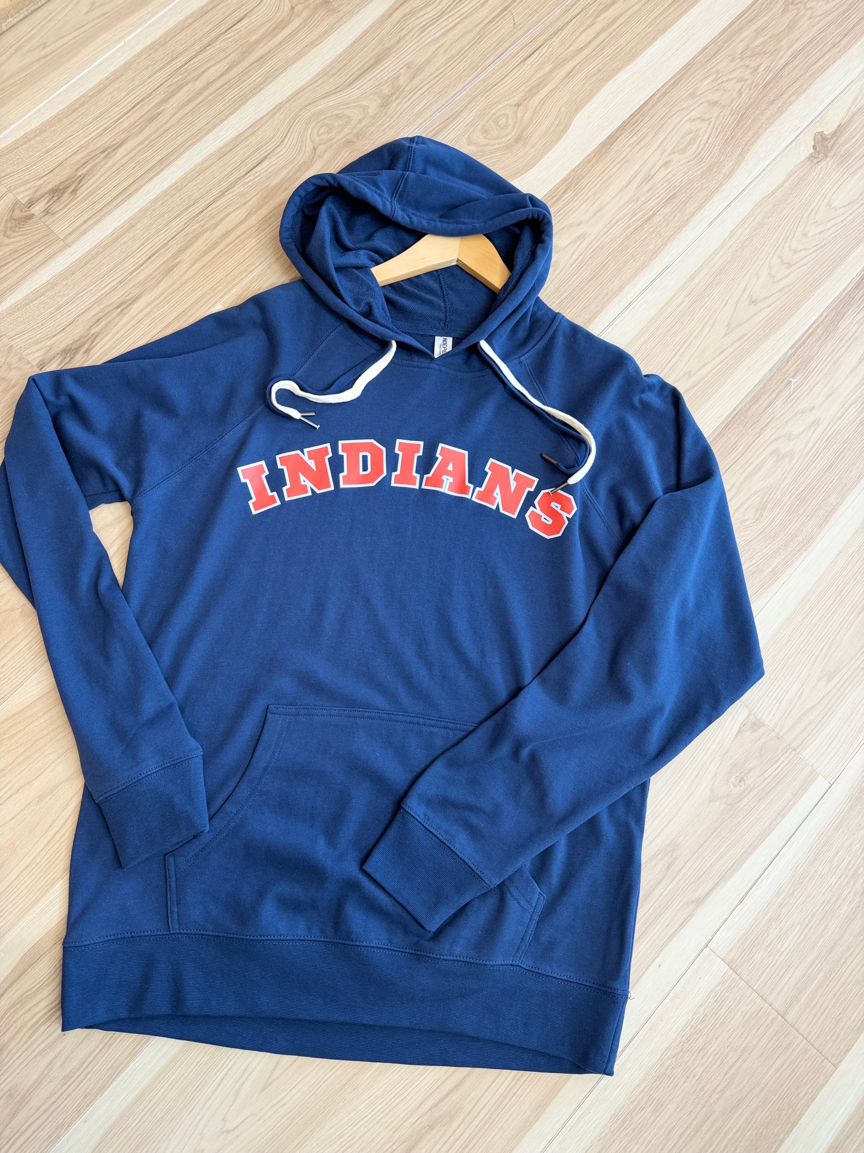 Indians Hoodie - Blue - Lace and Grace Boutique