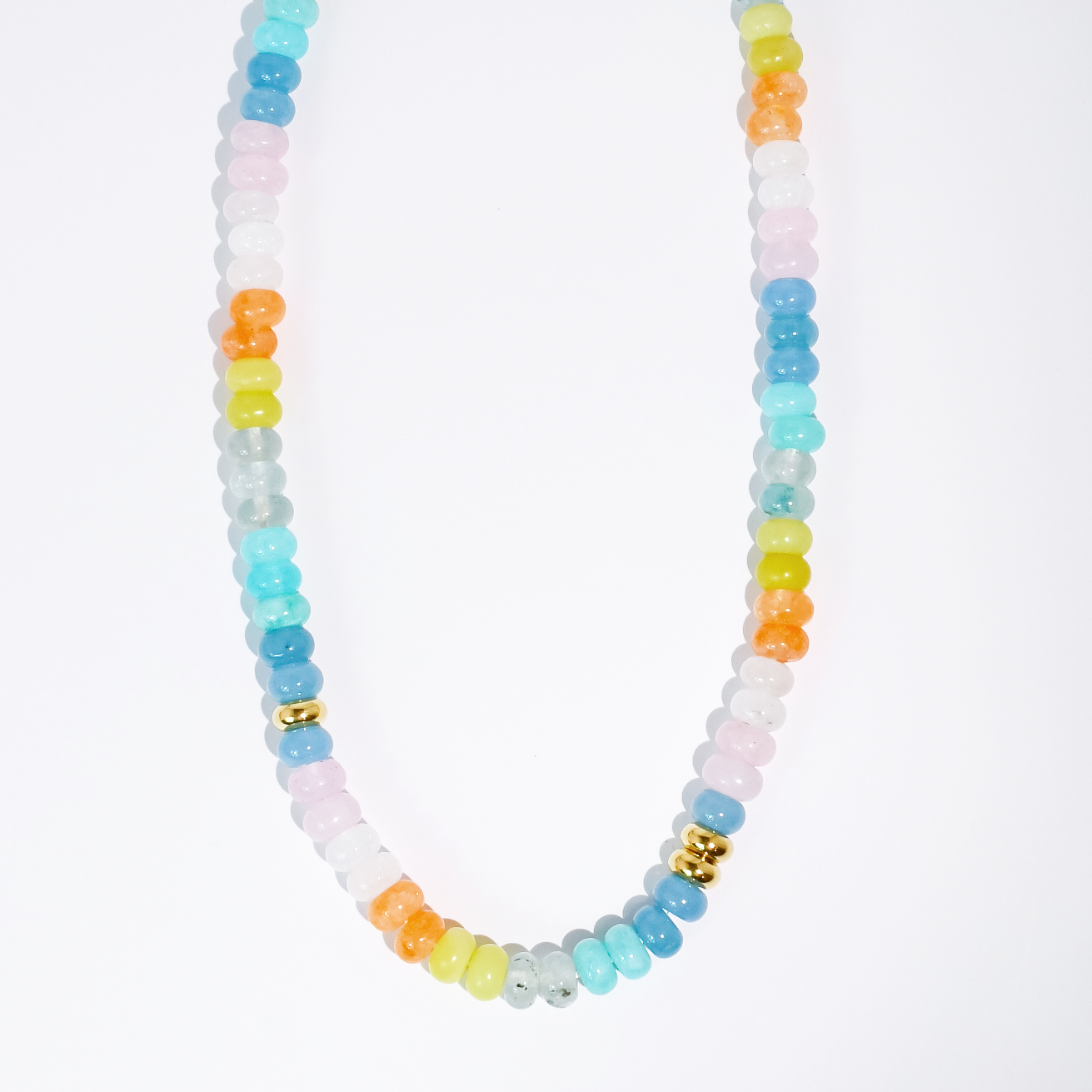 Sunshine Girl Gemstone Necklace - Lace and Grace Boutique