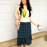 Corn Knit Pullover Sweater - Shell - Lace and Grace Boutique