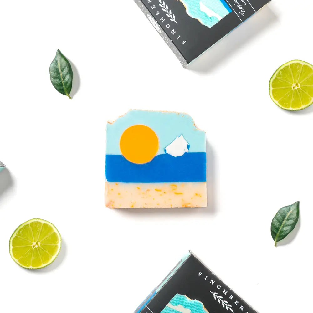 Finchberry Tropical Sunshine Handmade Bar Soap - Lace and Grace Boutique