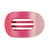 Teleties Flat Round Hair Clip | Small - Kiss & Tell