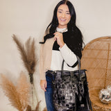 Rachel Bedstu Purse- Black Rustic