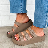 Birkenstock Florida III EVA Pap Flex Sandal - Gray Taupe