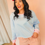 Slow Weekend Club Patchwork Trucker Hat - Cream - Lace and Grace Boutique