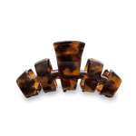 Teleties Classic Hair Clip | Medium - Tortoise - Lace and Grace Boutique