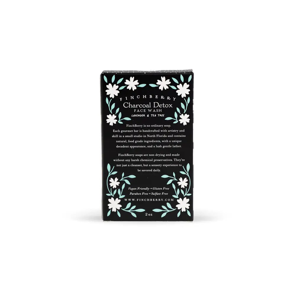 Finchberry Charcoal Detox Face Wash - Lace and Grace Boutique