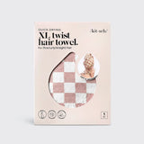 Kitsch Extra Large Quick-Dry Hair Towel Wrap - Terracotta - Lace and Grace Boutique