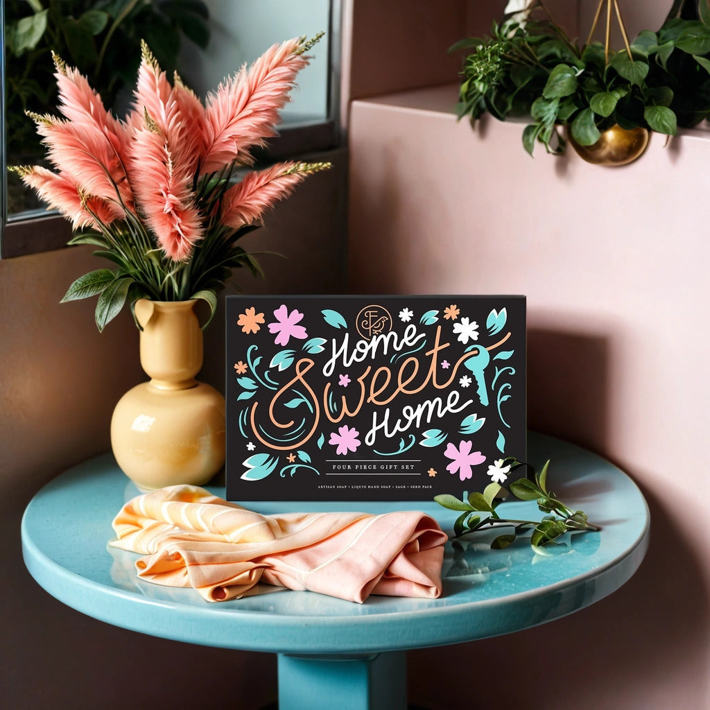 Finchberry Home Sweet Home Four Piece Gift Set - Lace and Grace Boutique