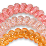 Teleties Spiral Hair Coil | Large - Sunny Days Ahead - Lace and Grace Boutique