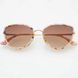 FREYRS Luna Acetate Cat Eye Sunglasses - Rose Tortoise