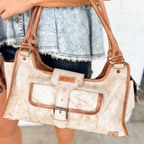 BedStu Unbending Shoulder Bag - Nectar Lux Tan Rustic