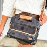 BedStu Greenway Crossbody Bag - Black Oats Rustic - Lace and Grace Boutique